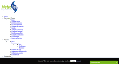 Desktop Screenshot of metrogassaesp.com